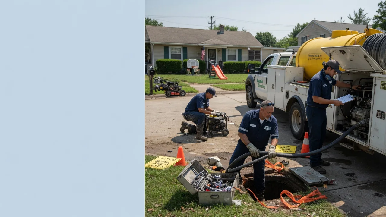 Septic Tank Pumping in Random Lake, WI near me